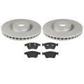 Front Brake Kit 390mm Rotors Brembo Low-Met Pads for MB W164 ML63 AMG (2006–2011)