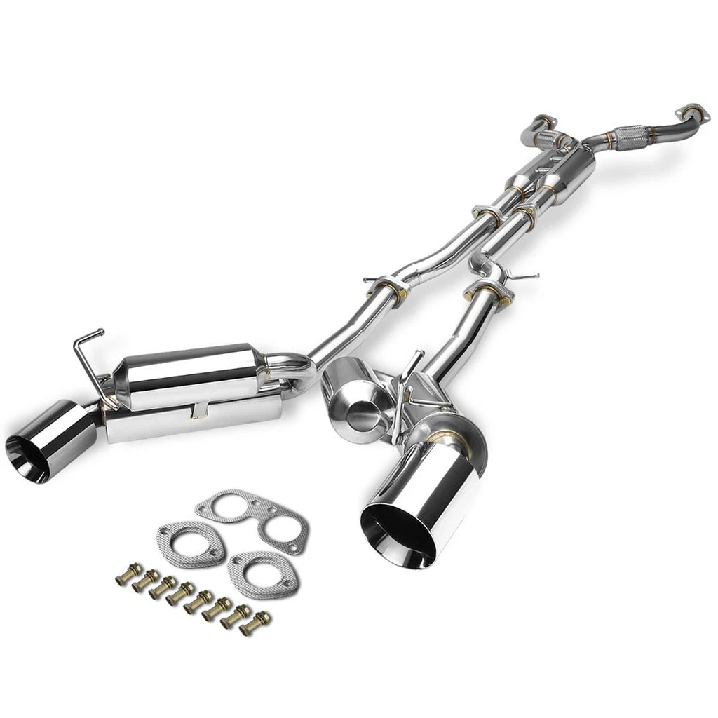 Catback Exhaust Muffler for Nissan 370Z Z34 (2009–2019) 3.7L V6 Dual 4.5" Tips