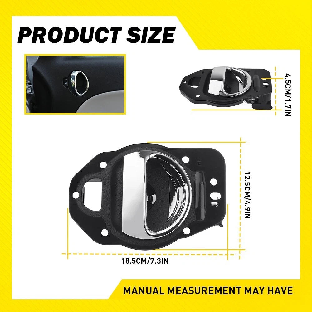Chrome Interior Door Handle for Chevrolet HHR (2006–2011)