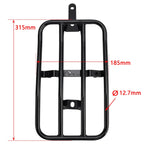 Black Solo Luggage Rack for Indian Scout Classic Bobber (2025–2026)