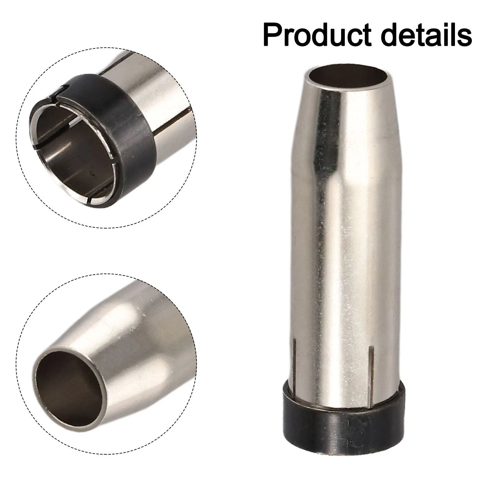 Gas Nozzle for MIG MAG Welding Torch 12.5mm x 63.5mm x 20mm