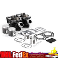 Top End Gasket Set for Yamaha Banshee 350 (1987–2006) - Includes Pistons, Bearings, Head Studs