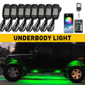 2X RGB LED Rock Light Kit for Jeep (Off-Road)