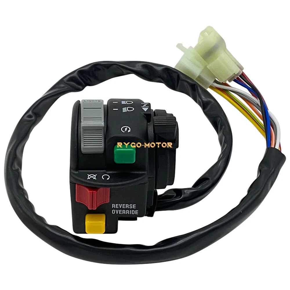 Handlebar Control Start Stop Headlight Switch for Arctic Cat 375 400 500 650 (2000–2009)