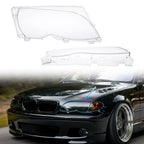 1 Pair Headlight Lens Cover for BMW E46 (1998–2006) 63126924045