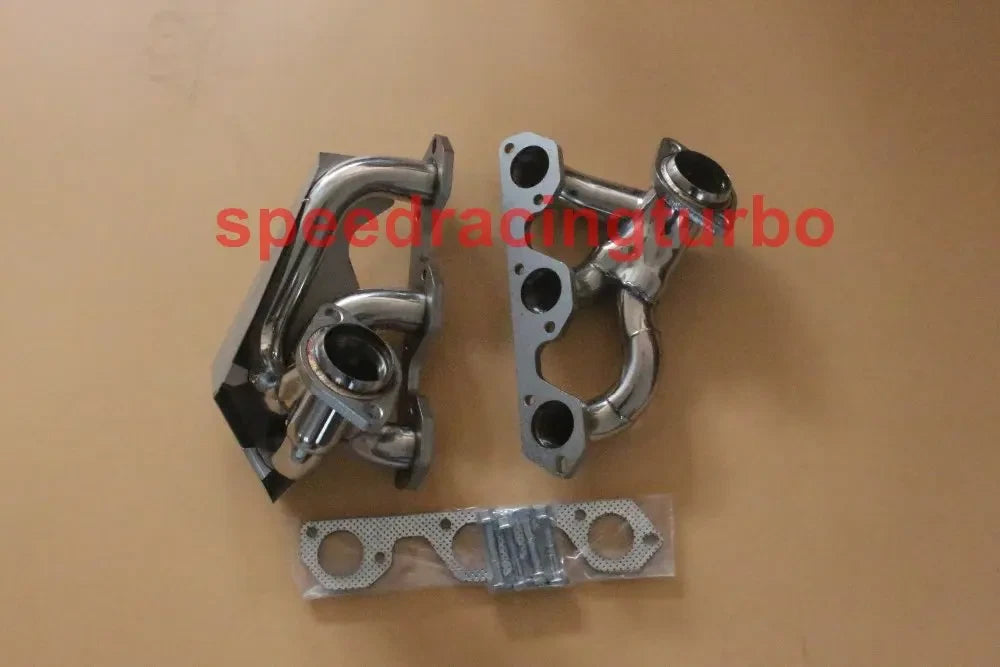 Pair Exhaust Header for Jeep Wrangler JK (2007–2011) 3.8L V6, Stainless Steel