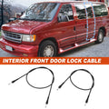 2pc Cargo Door Latch Release Cable for Ford E150 E250 E350 (2000–2014)