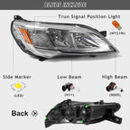 Halogen Headlight for Dodge Ram Promaster (2023–2026) Passenger w/ Bulb