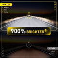 AUXITO 9005 LED Headlight Bulbs Kit for 48000LM 6500K