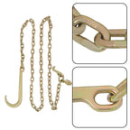 Tow Chain 15 J Hook 5/16 x 10 FT Grade 70 for Mini Wrecker