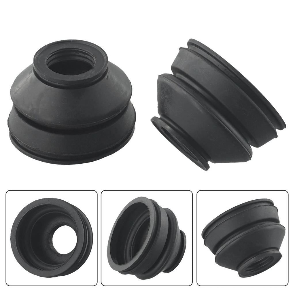 Set of 2 Rubber Dust Boot Covers for Track Rod End & Ball Joint