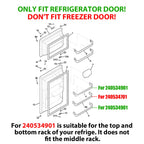 Refrigerator Door Shelf Rack Bar for Frigidaire (AP3214630, 240534901)