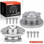 2X Front Wheel Hub & Bearing Assembly for BMW 323i 325Ci 328i 335is X1 (2006–2015)