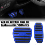 Set of 2 Anti Slip Brake and Gas Pedal Covers for Nissan Kicks (2017–2023)