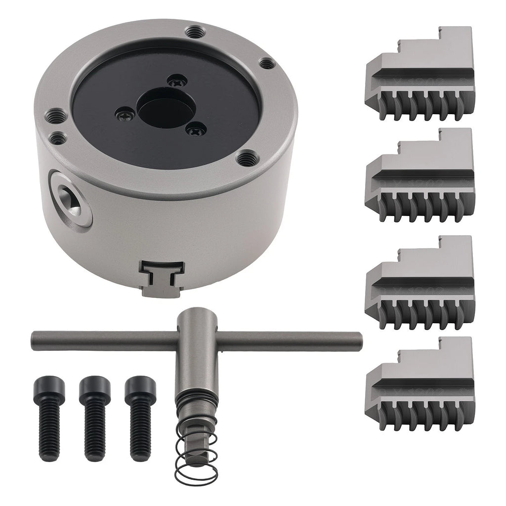 4 Jaw Self Centering Lathe Chuck for K12-100 (100mm)