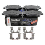 Bosch QuietCast Front Ceramic Brake Pads for Hyundai Azera Santa Fe Kia Sorento (2006–2019)