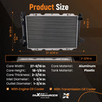 Cooling Radiator for Ford F-250 F-350 F-150 (1985–1997)