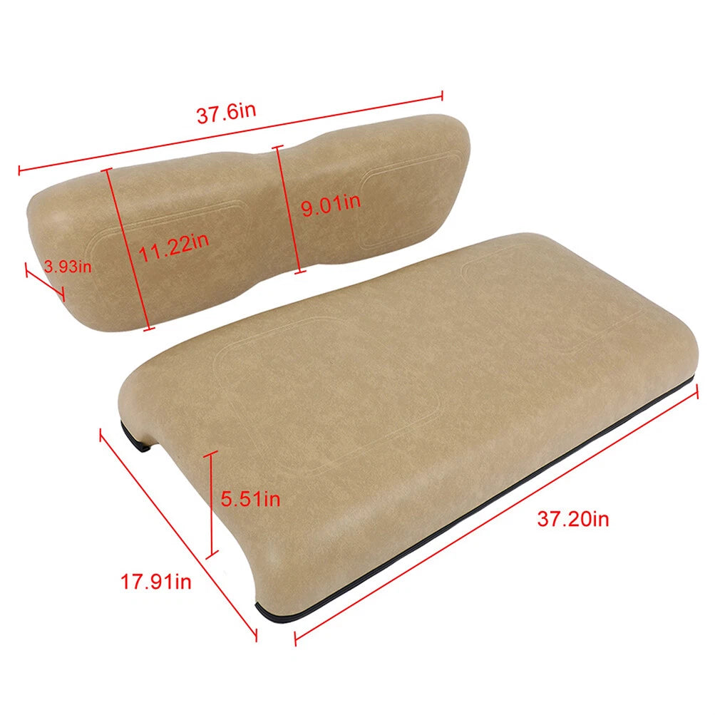 Front Cushion Set for Club Car DS Golf Cart