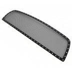 Set of 4 Upper Black Rivet Studs Grille Inserts for Dodge Ram 1500 (2009–2012)