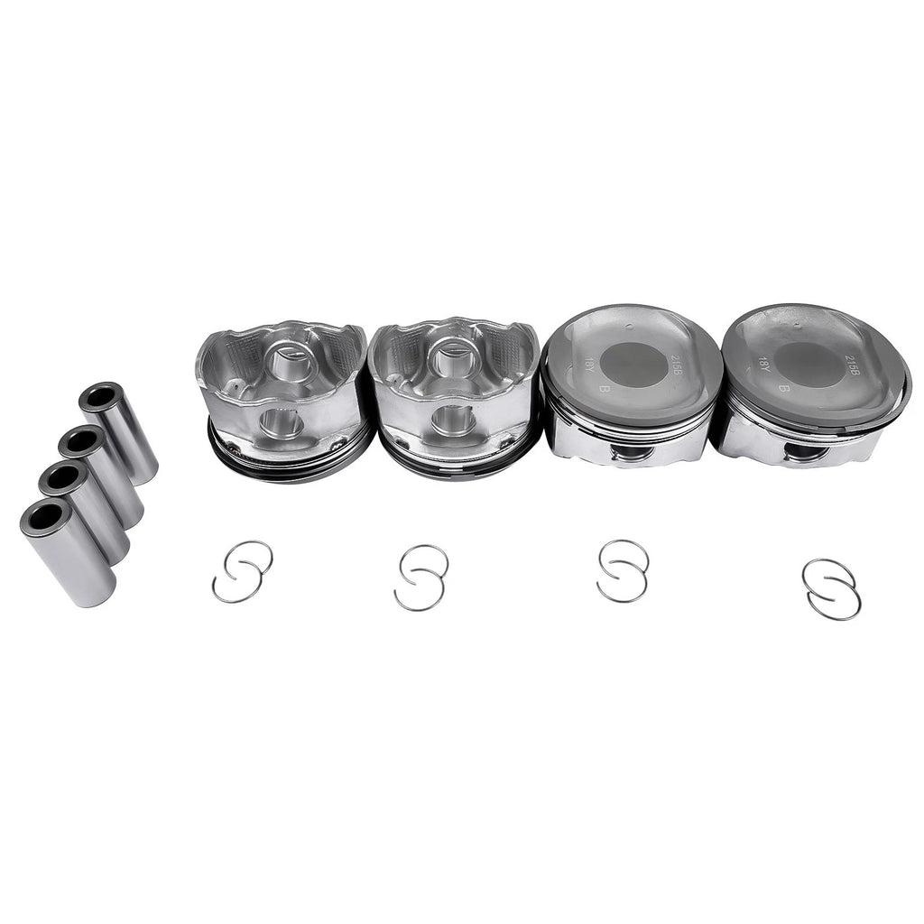 Pistons with Rings for Toyota Camry RAV4 Scion tC Lexus 2.4L (2007–2013)