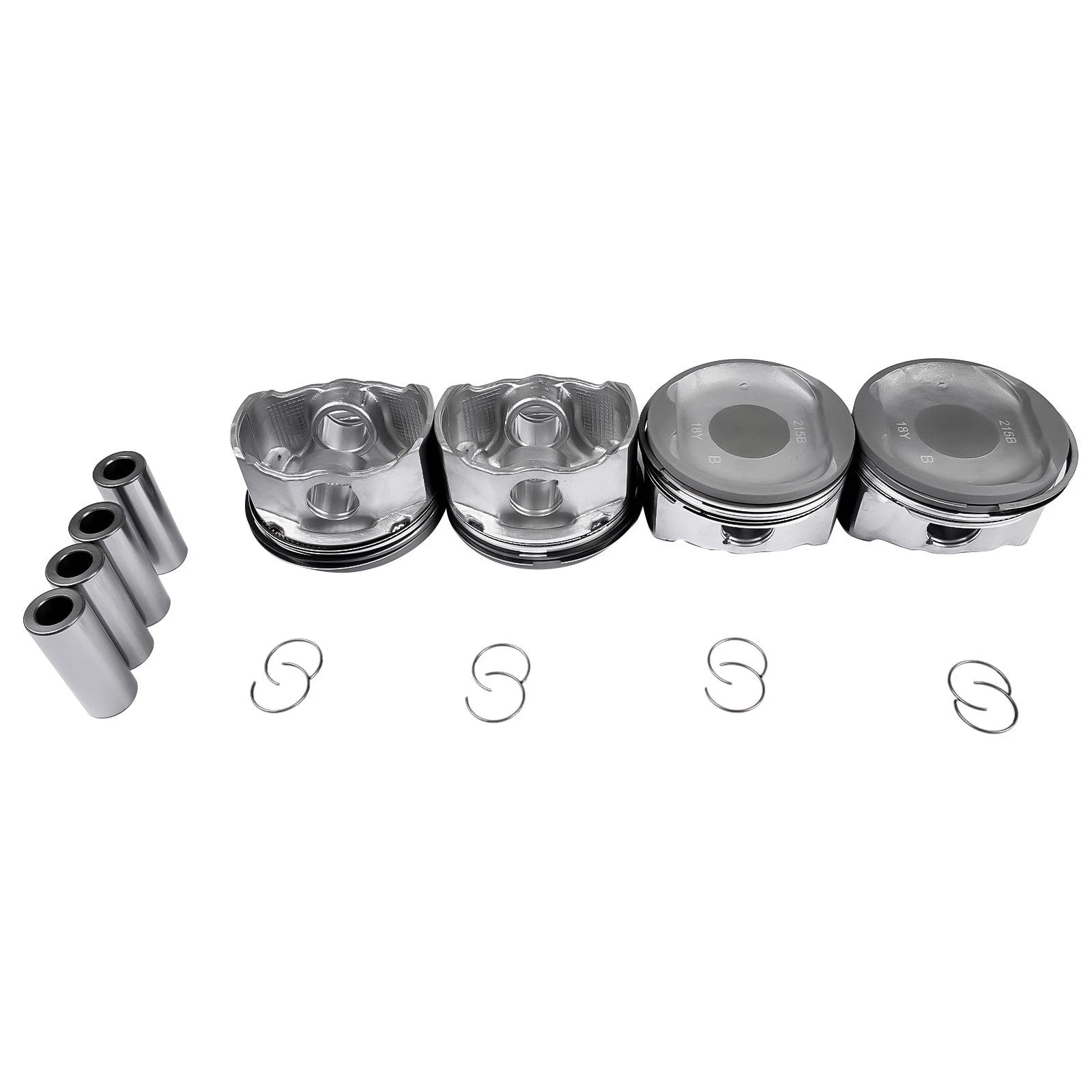 Pistons with Rings for Toyota Camry RAV4 Scion tC Lexus 2.4L (2007–2013)