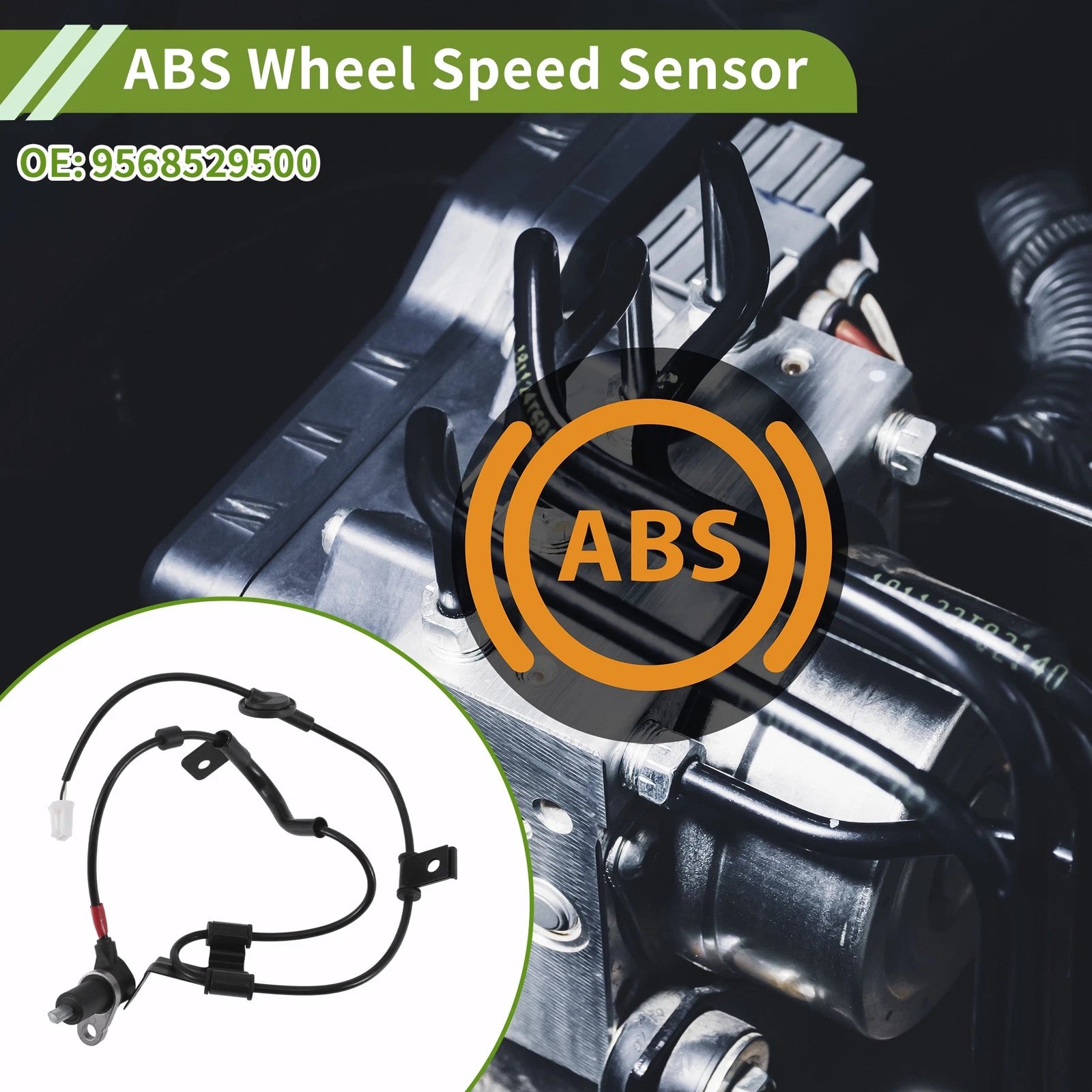 ABS Wheel Speed Sensor No. 9568529500 for Hyundai Elantra (1996–1999)