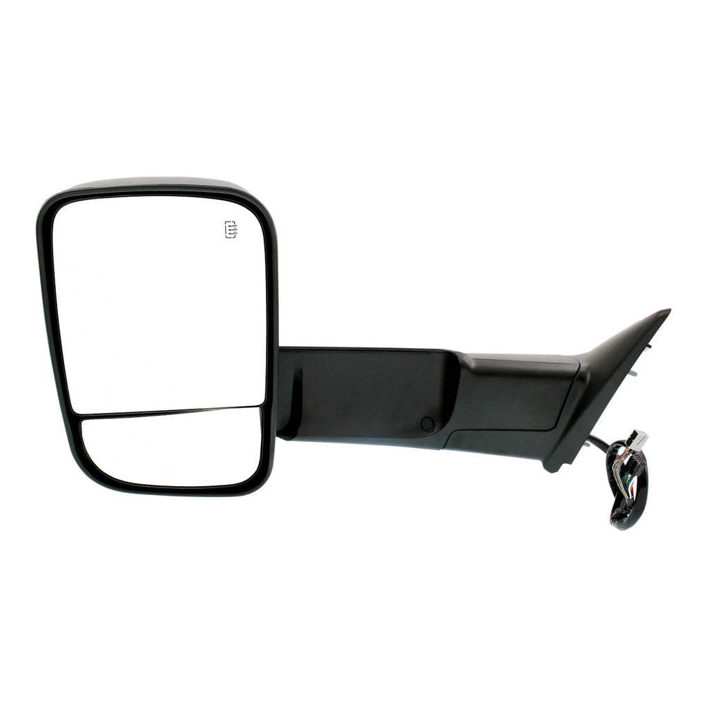 Tow Mirror for Ram 2500 (2015–2018) Left Side Power Fold Heated Puddle Light