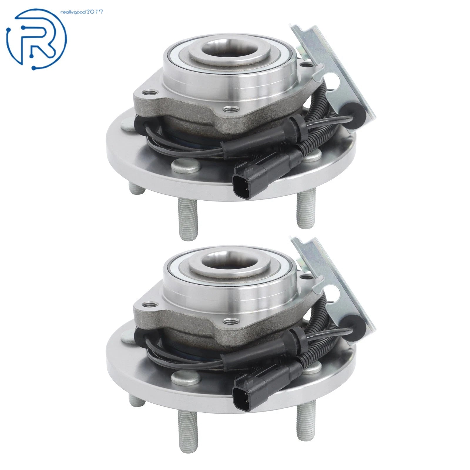 Pair Front Wheel Bearing & Hub Assembly for Dodge Caravan (2008-2011)