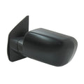 Replacement Textured Driver Side Power Door Mirror w/o Towing Package