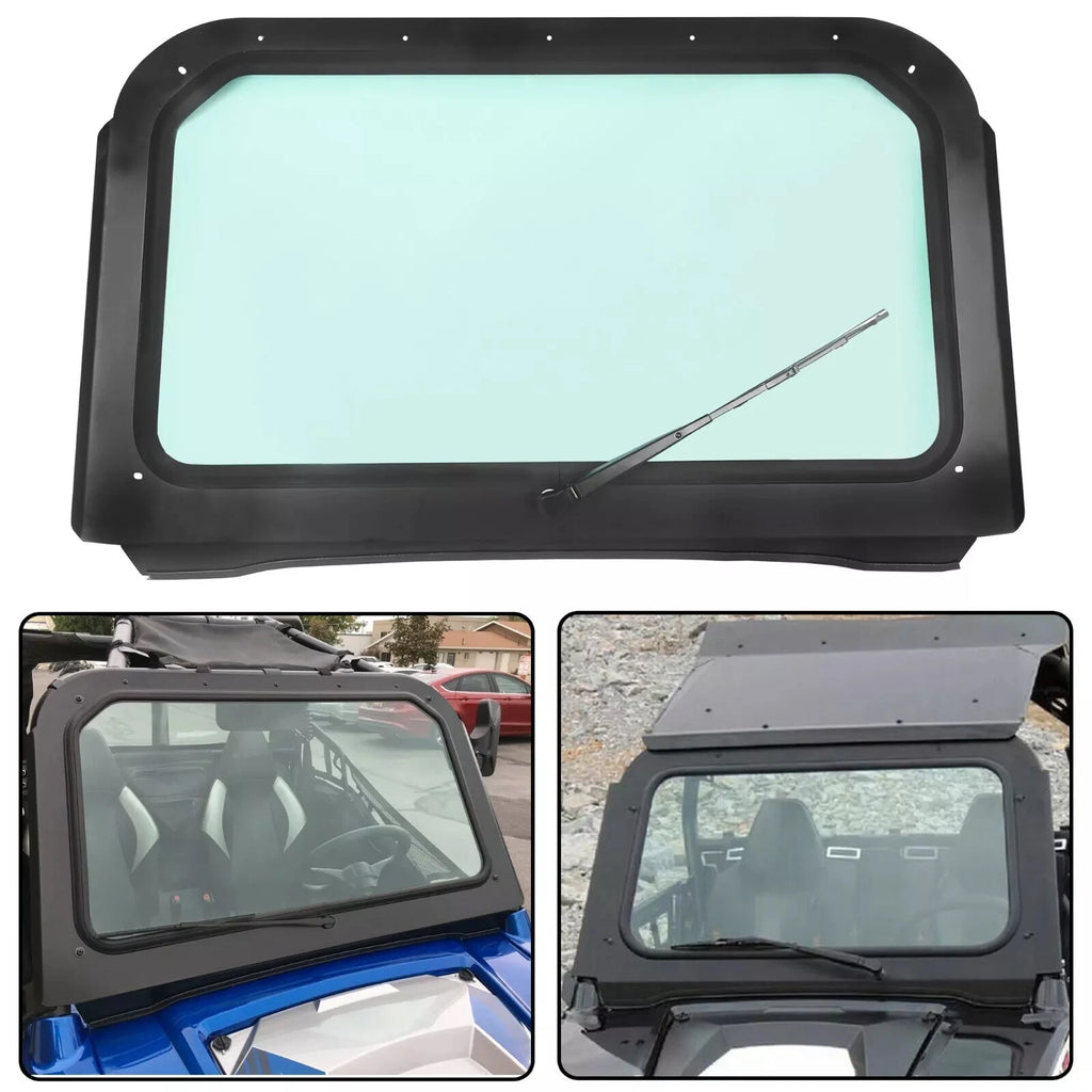 Full Glass Windshield with Wiper for Polaris RZR 570, 800, XP 900 (2008–2014)