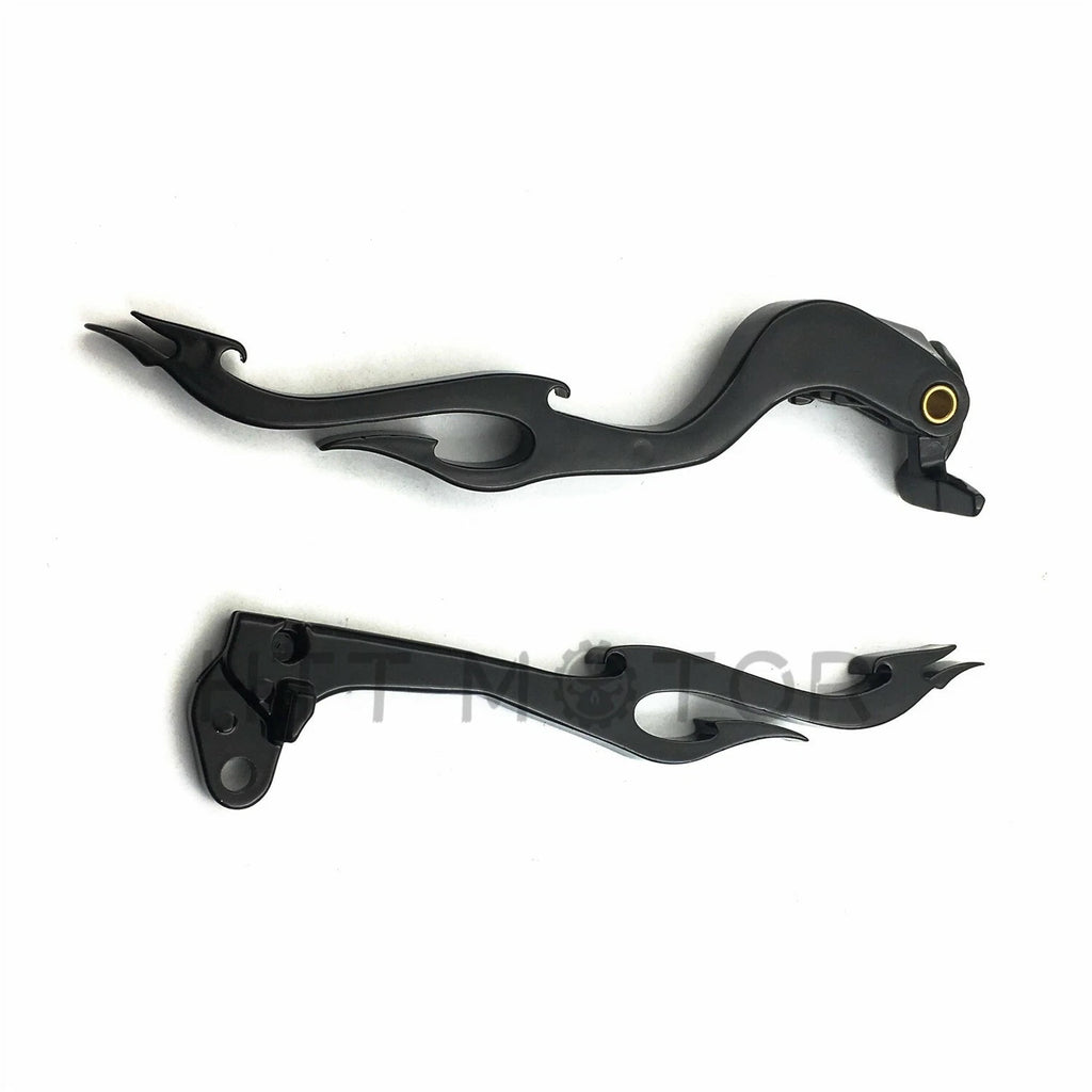 Custom Brake Clutch Flame Lever for Suzuki GSXR 600 750 (2004–2005)