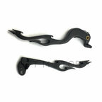 Custom Brake Clutch Flame Lever for Suzuki GSXR 600 750 (2004–2005)