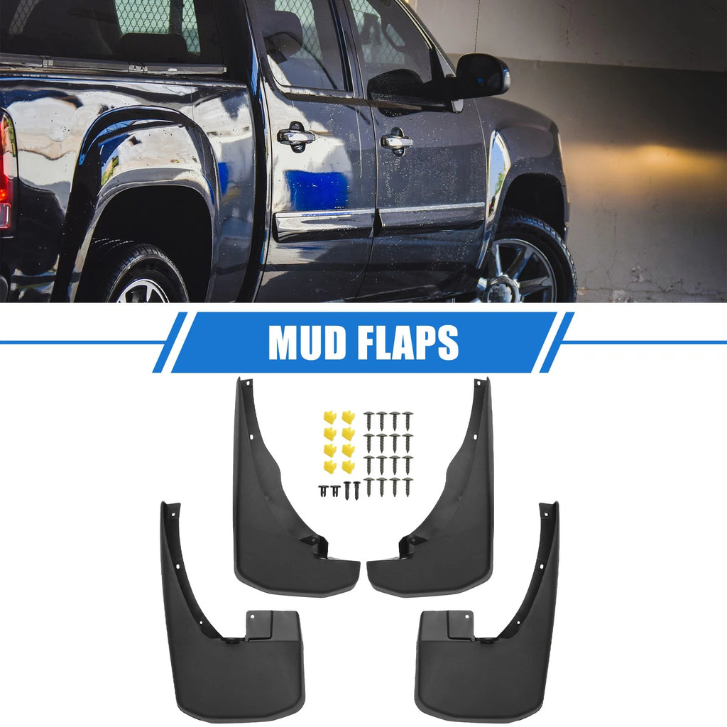 Mud Flaps Kit for Nissan Frontier (2005–2023) - Front Rear Splash Guards