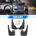Mud Flaps Kit for Nissan Frontier (2005–2023) - Front Rear Splash Guards