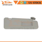 Right Passenger Side Gray Sun Visor for Toyota Highlander (2008–2013)