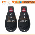 2 Key Entry Remote Fobs for Dodge Challenger Charger (2008–2014)