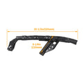 Set of 2 Headlight Bumper Brackets LH & RH for Honda Civic (2012–2015)