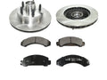 Front Brake Pad and Rotor Kit for Mazda B2300 (1994) KB437HD