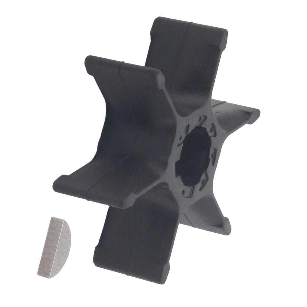 Water Pump Impeller & Key for Yamaha 2-Stroke 40 HP Outboard (1990–2000)