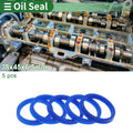 Set of 5 Oil Seal Rotary Shaft Seal 38x45x6.5mm High Pressure