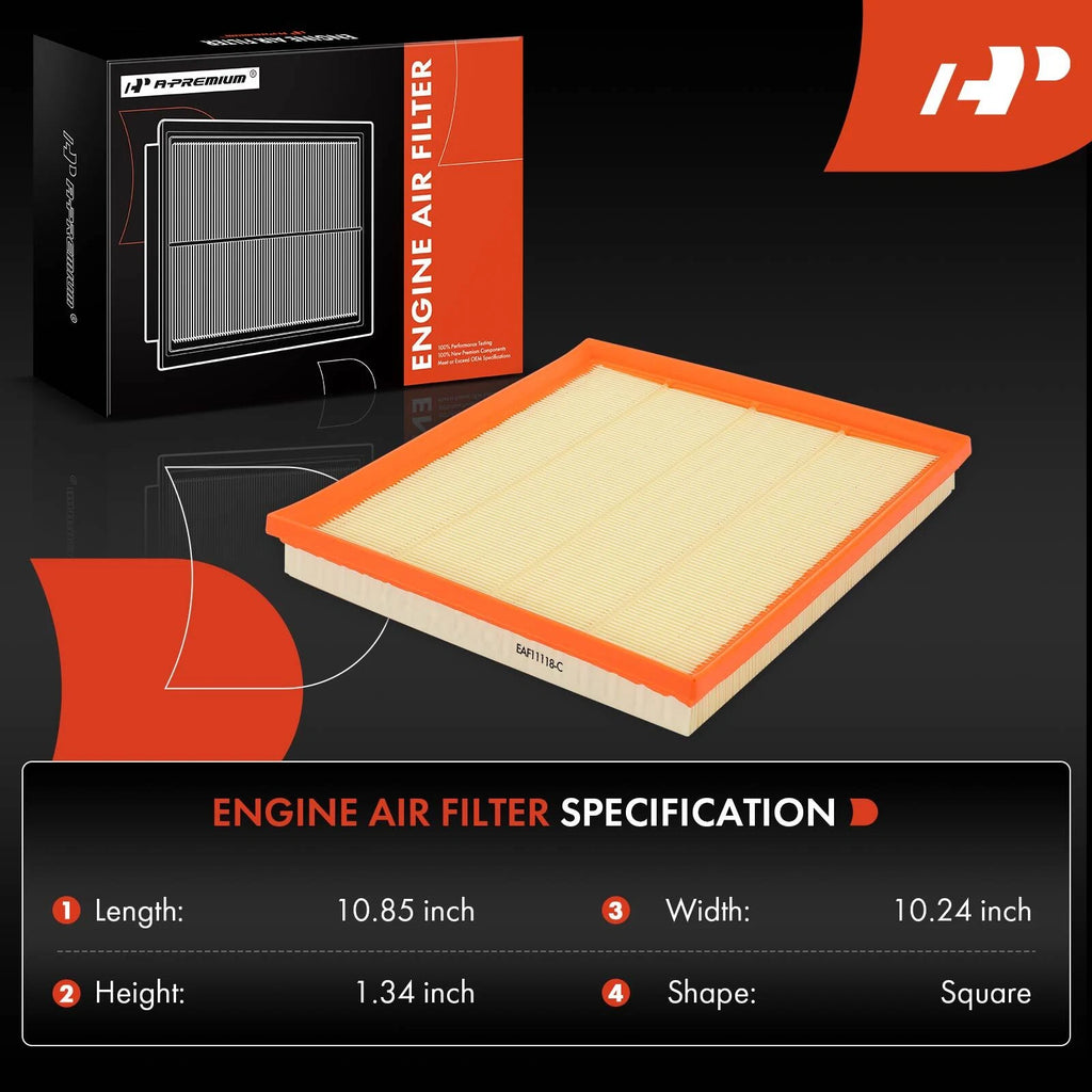 Engine Air Filter for BMW X5, X3, 535i GT, 740i (2011-2018)