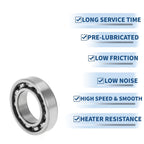 6903 Deep Groove Ball Bearing for Scooter Skateboard Wheel (P0 17x30x7mm)