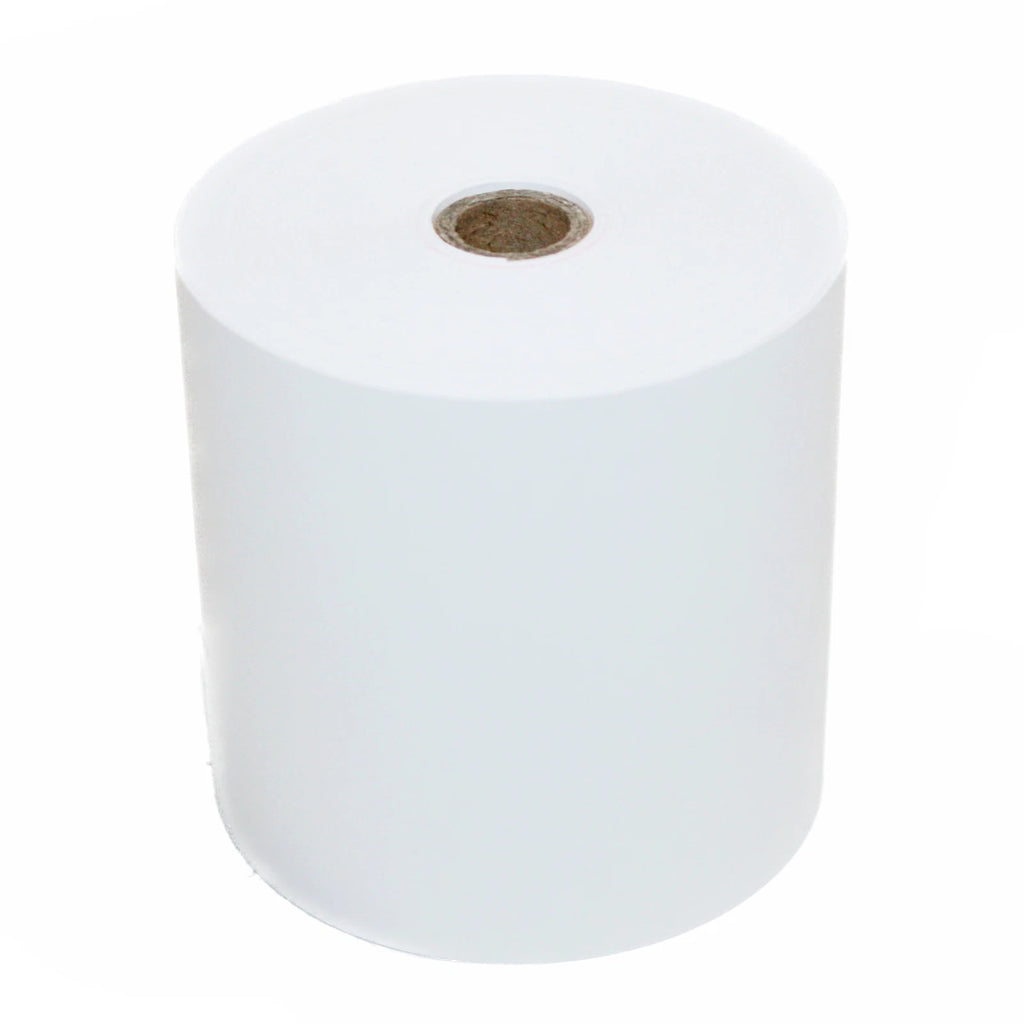 Set of 12 Thermal Paper Rolls for POS Cash Registers (80x80mm)