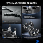 1.5" 8x180 Wheel Spacers for GMC Sierra Chevy Silverado 2500 HD (2000-2019)