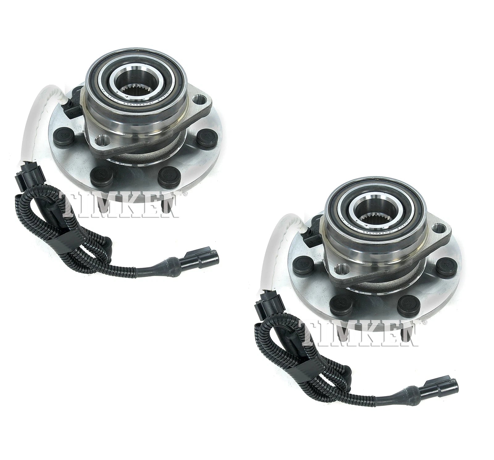 Set of 2 Front Timken Wheel Bearing & Hub Kit for Ford F-150 (2004–2023)