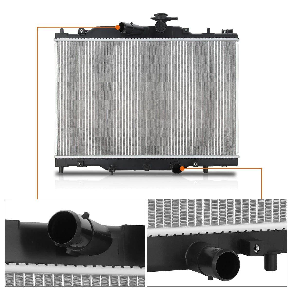 Aluminum Core Cooling Radiator for Mazda CX-3 (2016–2019) DPI-13585