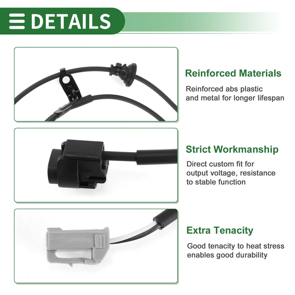 ABS Wheel Speed Sensor No. 8951633050 for Toyota Camry Avalon (2018–2023)