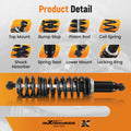 2X Rear Shock Strut Absorber Kit for Polaris ACE 570 (2015–2018)