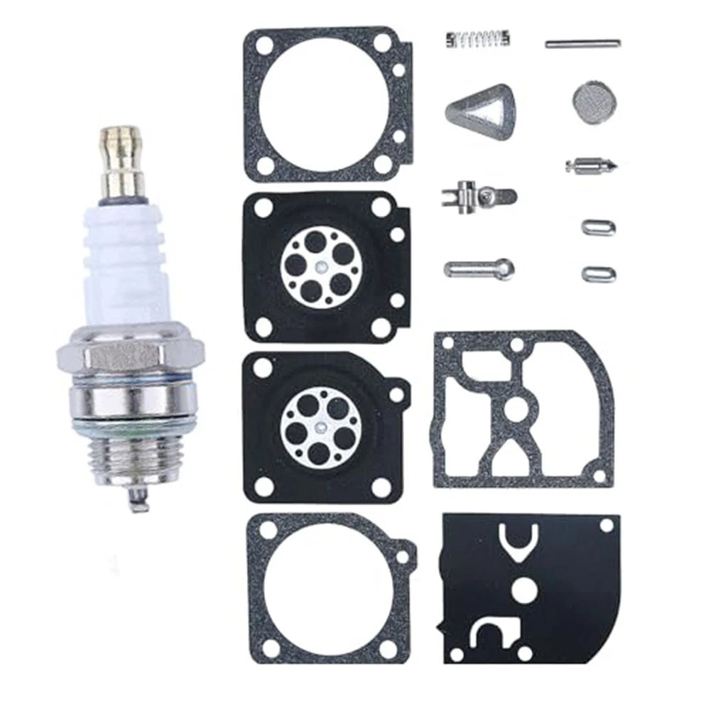 Carburetor Kit Gasket Set for MS192 MS200 Chainsaw (Repair Rubber Parts)