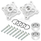 Front Wheel Hubs & Bearings & Studs for Polaris RZR 570 800 RZR S 800 (2008–2014)